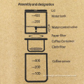 Dripper Iced Coffee Prewer Maker 400 мл
